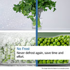 Bosch KGN392WEBG 203cm Tall Fridge Freezer, 279 Litre Fridge, 89 Litre Freezer, 60cm Wide, Frost Free, White