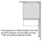 Bosch KGN392WEBG 203cm Tall Fridge Freezer, 279 Litre Fridge, 89 Litre Freezer, 60cm Wide, Frost Free, White