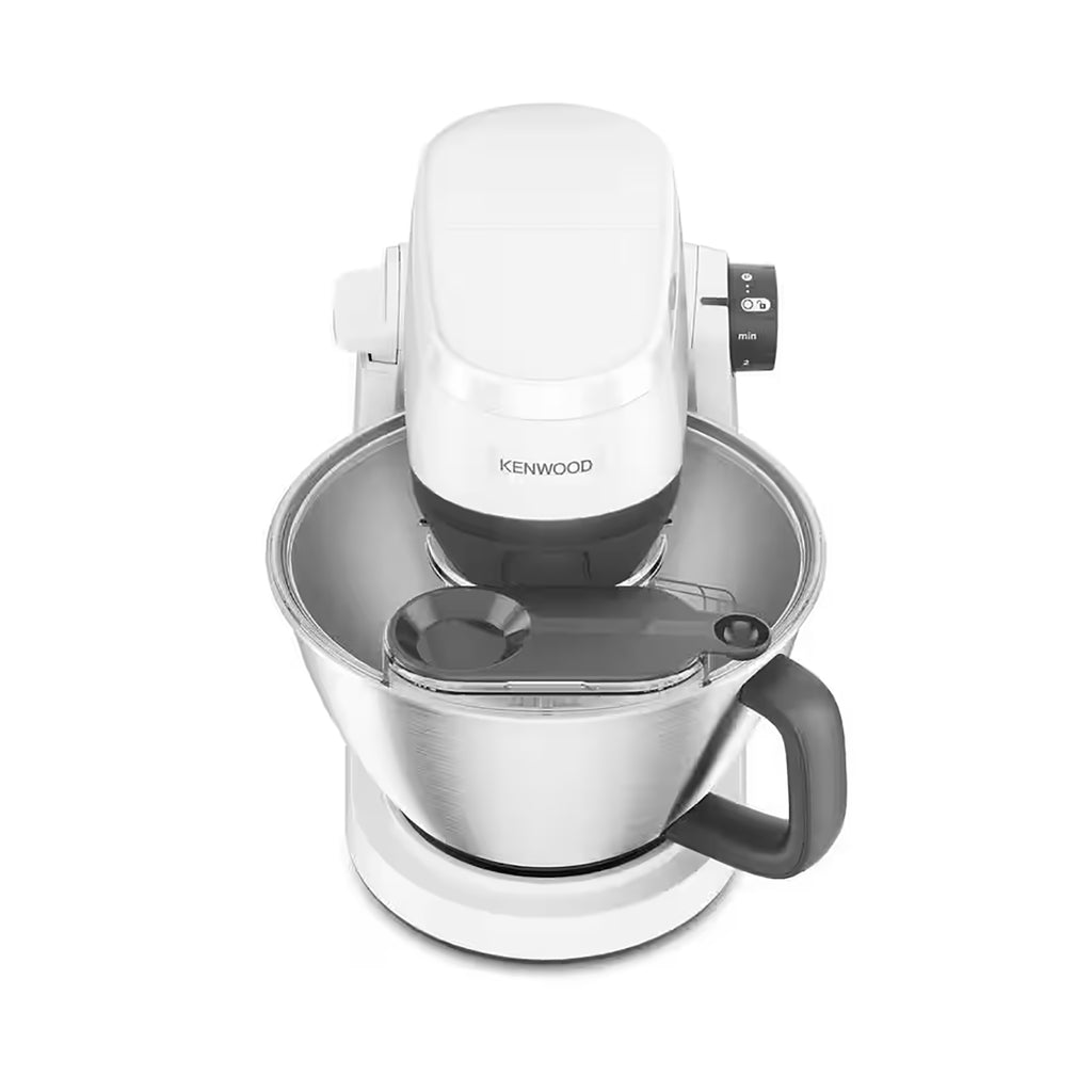 Kenwood 1000W 4.3L Multi Tasker Stand Mixer in White - KHC30000WH