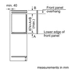 Neff KI1211SE0 Integrated In-Column Larder Fridge, 136 Litres