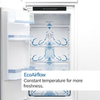Bosch KIN85NSE0G 177.5cm Tall Integrated Fridge Freezer, 150 Litre Fridge, 99 Litre Freezer, 54cm Wide, Frost Free