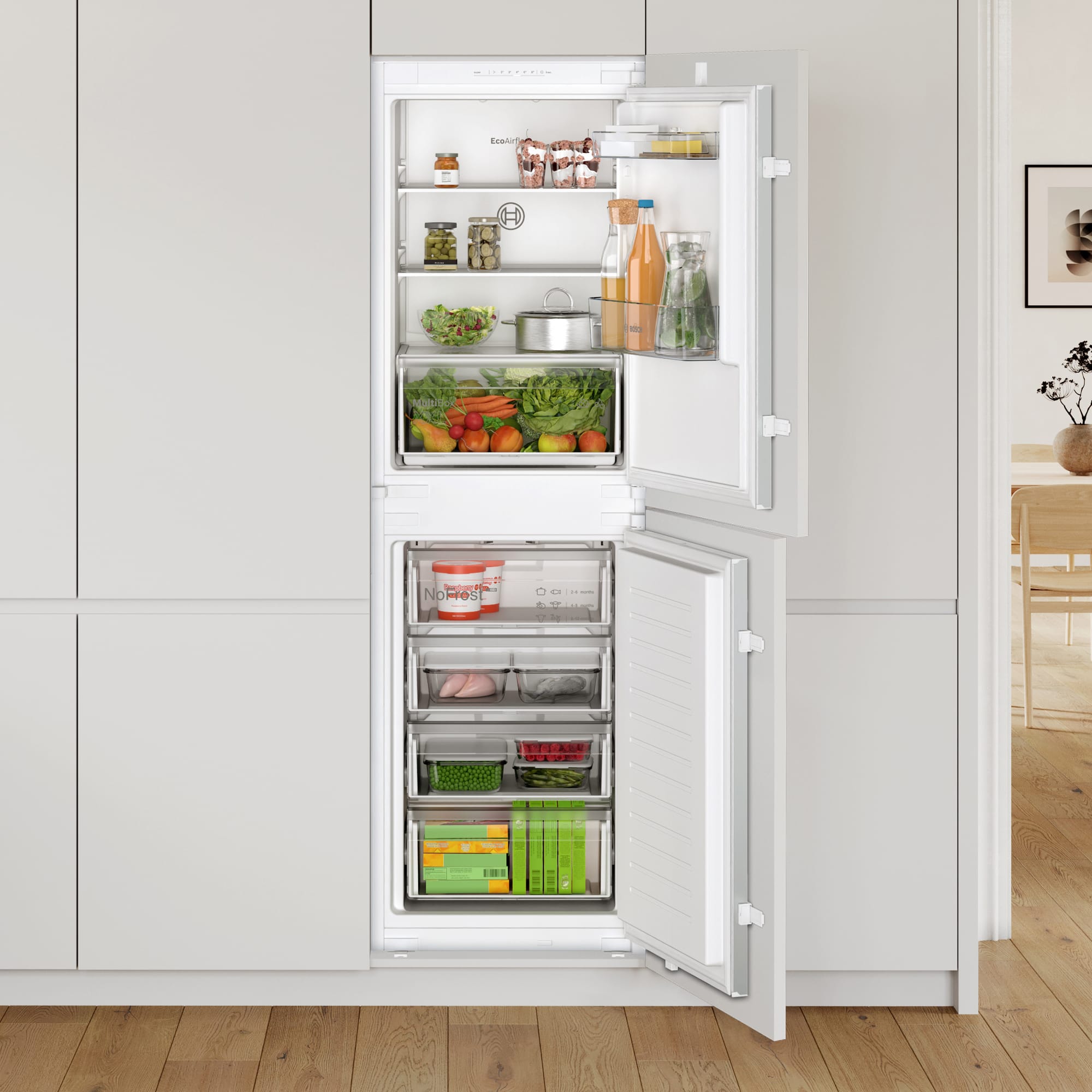 Bosch KIN85NSE0G Integrated Fridge Freezer