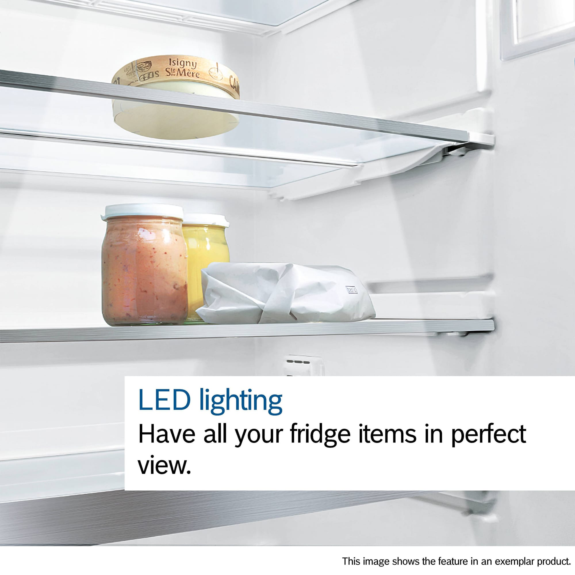 Bosch KIN86NSE0G 177.5cm Tall Integrated Fridge Freezer, 184 Litre Fridge, 76 Litre Freezer, 54cm Wide, Frost Free