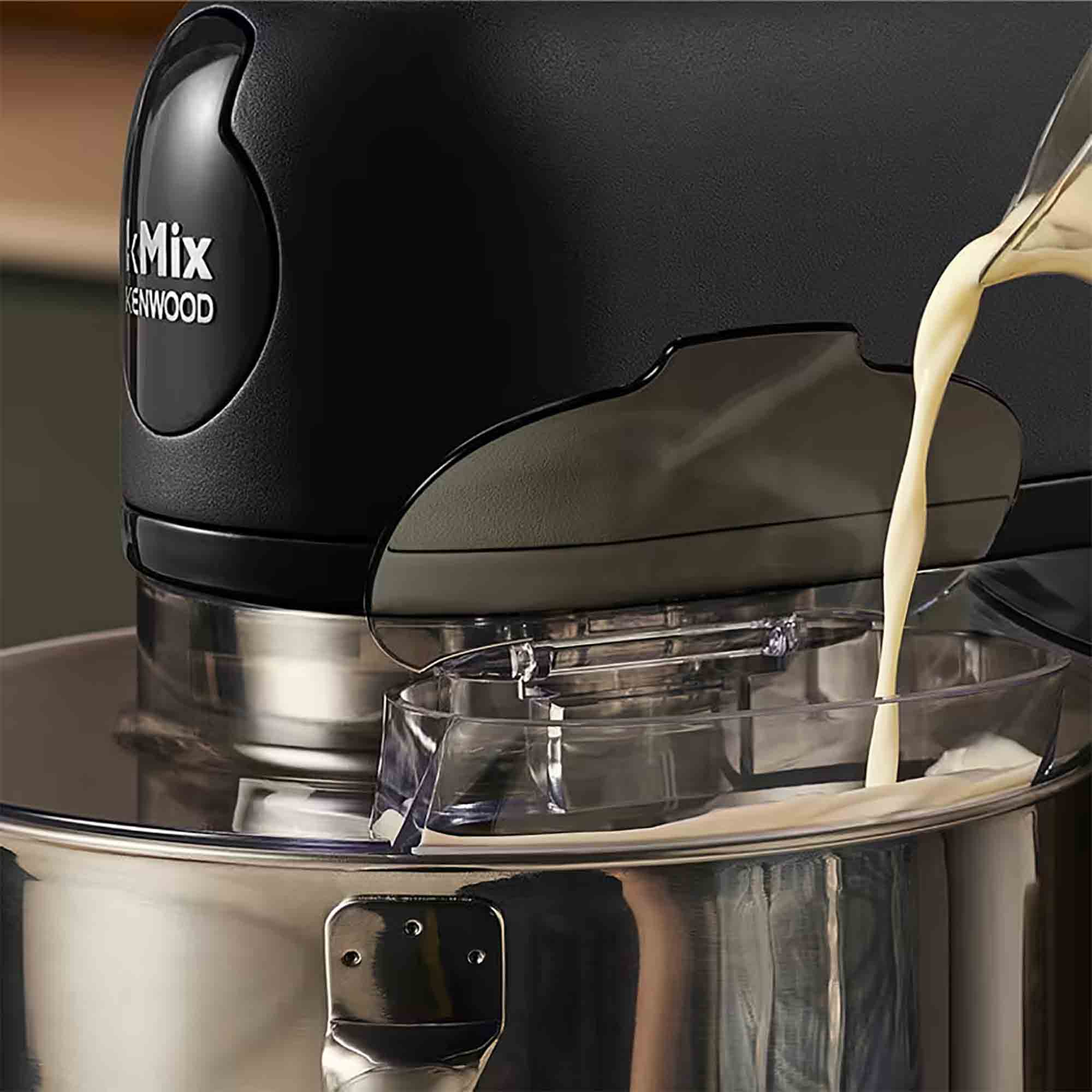 Kenwood kMix Stand Mixer with Stainless Steel Bowl in Black - KMX751ABK