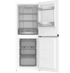 Blomberg KNE4524W 152cm Tall Fridge Freezer, 126 Litre Fridge, 71 Litre Freezer, 54cm Wide, Frost Free, White