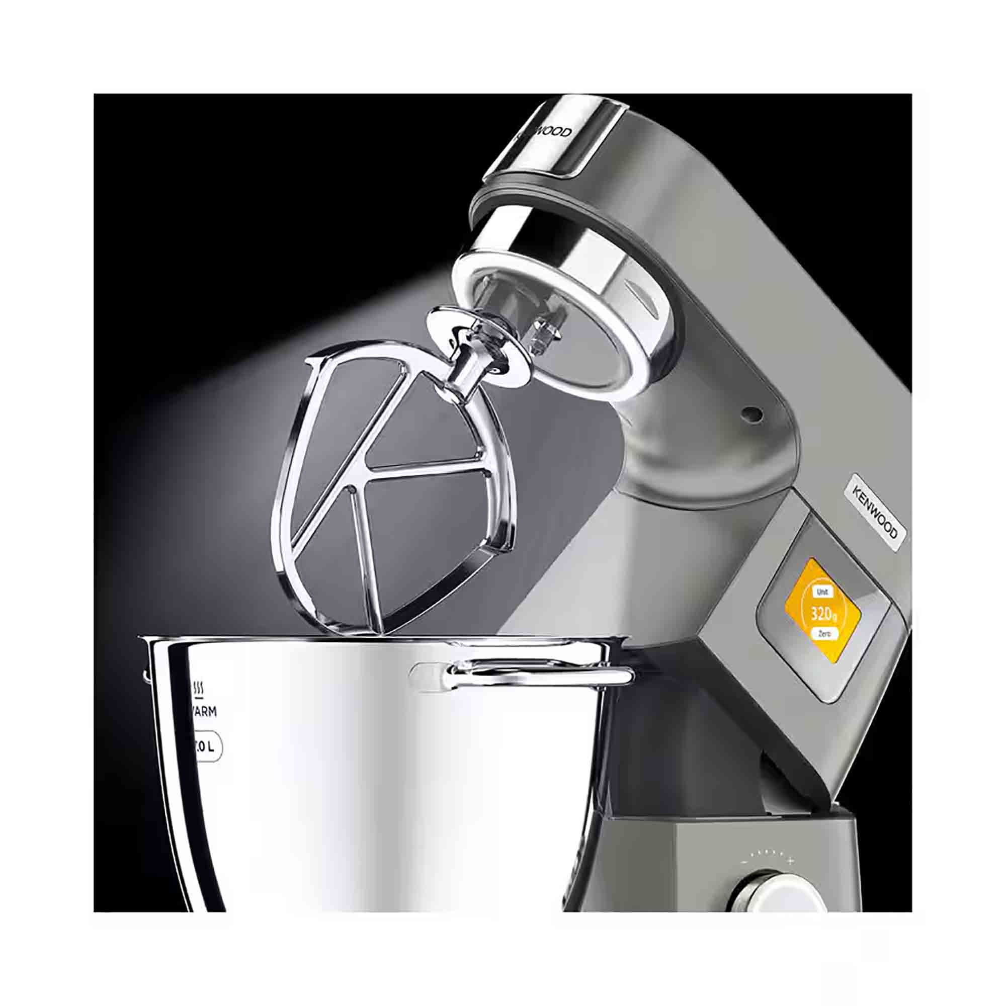 Kenwood Chef Patissier XL 7L Stand Mixer in Titanium - KWL90004SI