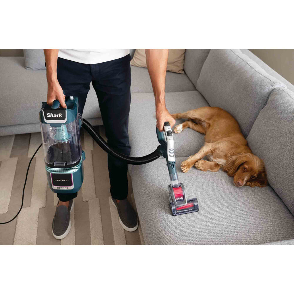 Shark Detect Pet Pro Upright Vacuum Cleaner in Adriatic Teal / Silver - LA791UKT