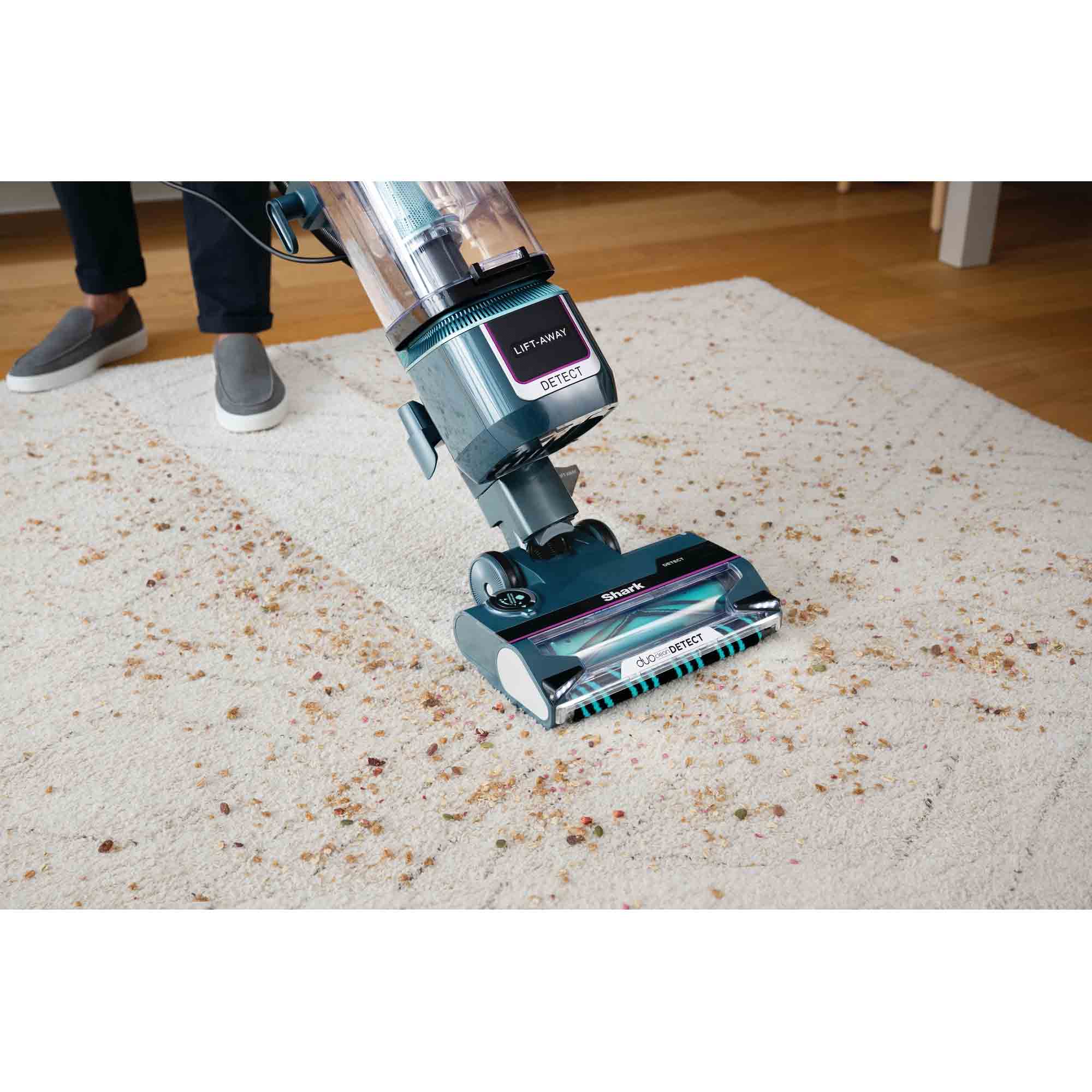 Shark Detect Pet Pro Upright Vacuum Cleaner in Adriatic Teal / Silver - LA791UKT