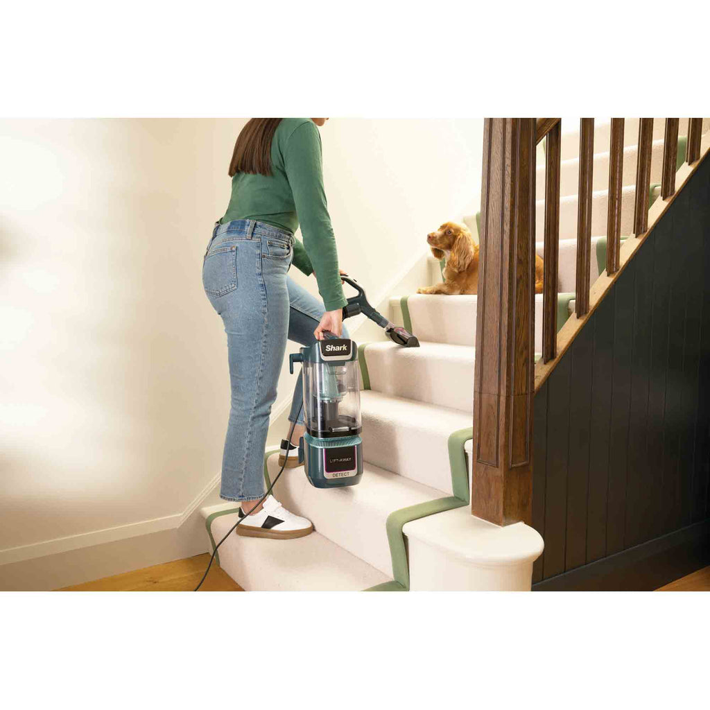Shark Detect Pet Pro Upright Vacuum Cleaner in Adriatic Teal / Silver - LA791UKT