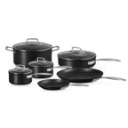 Le Creuset Toughened Non-Stick 6 Piece Cookware Set on white background