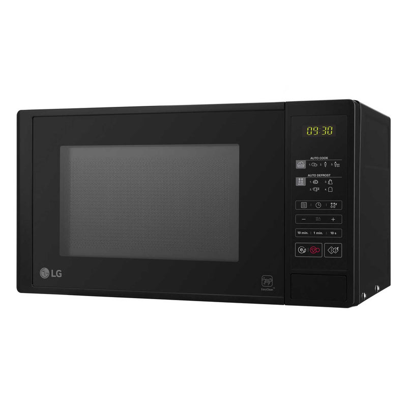 LG MS2042D Black microwave oven with digital display