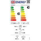 Blomberg LRF854311W 8kg wash, 5kg dry, 1400 spin, Freestanding Washer Dryer, White