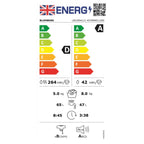 Blomberg LRI1854111 8kg wash, 5kg dry, 1400 spin, Integrated Washer Dryer, White