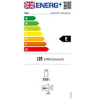 Beko LSG4545W 145cm Tall Larder Fridge, 252 Litres, 54cm Wide, White