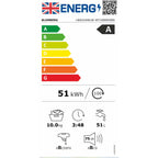 Blomberg LWA210461W 10kg, 1400 Spin, Freestanding Washing Machine with Quick Wash, White