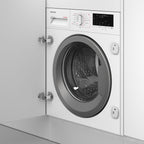 Blomberg LWI284421 8kg, 1400 Spin, Integrated Washing Machine, White