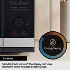 Samsung Slim Fry™ 28L 900W Combination Microwave Oven - Black (MC28A5135CK/EU)