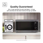 LG NeoChef™ 25L 1000W Microwave Oven with Grill & Touch Control Panel – Black - MH6535GIS