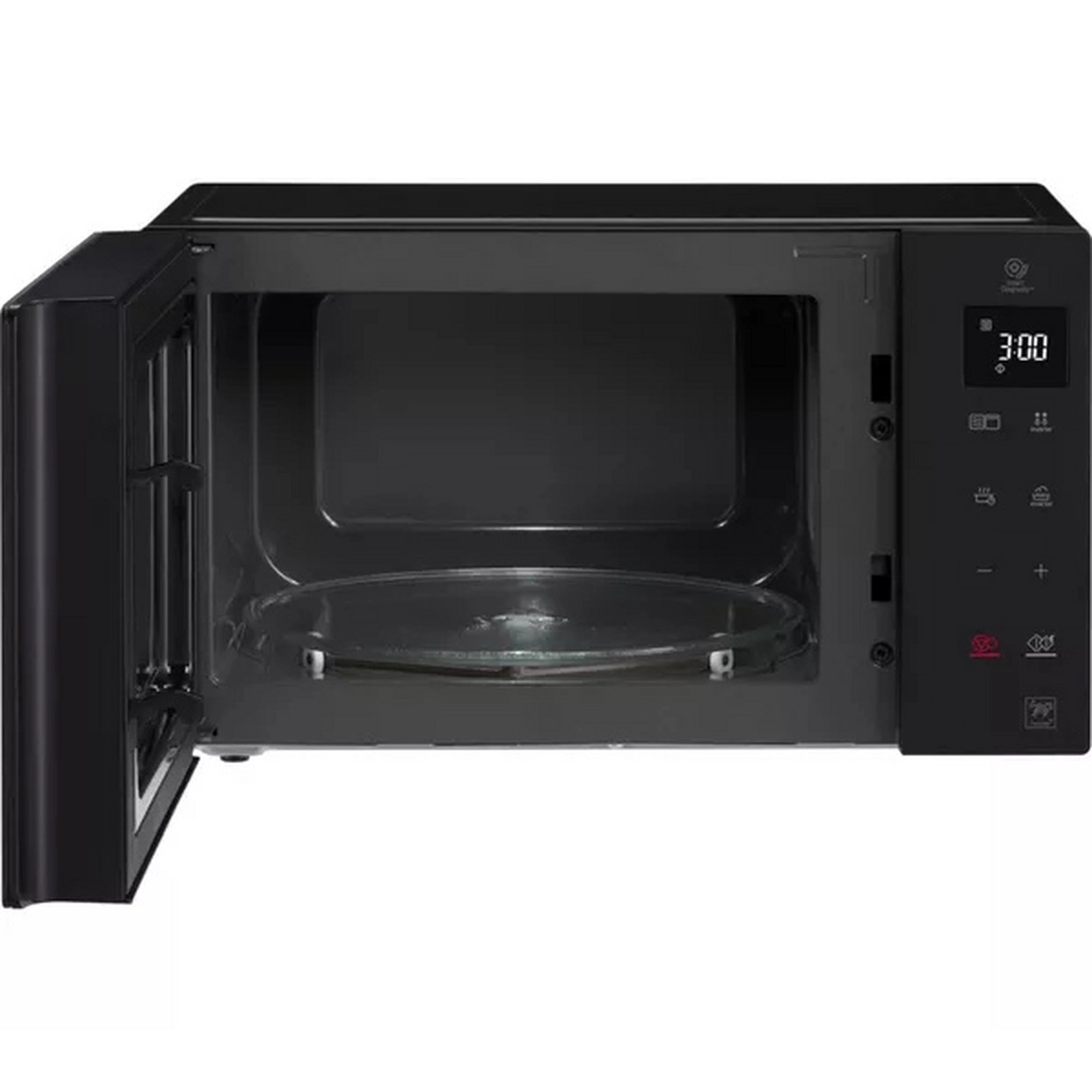 LG NeoChef™ 25L 1000W Microwave Oven with Grill & Touch Control Panel – Black - MH6535GIS