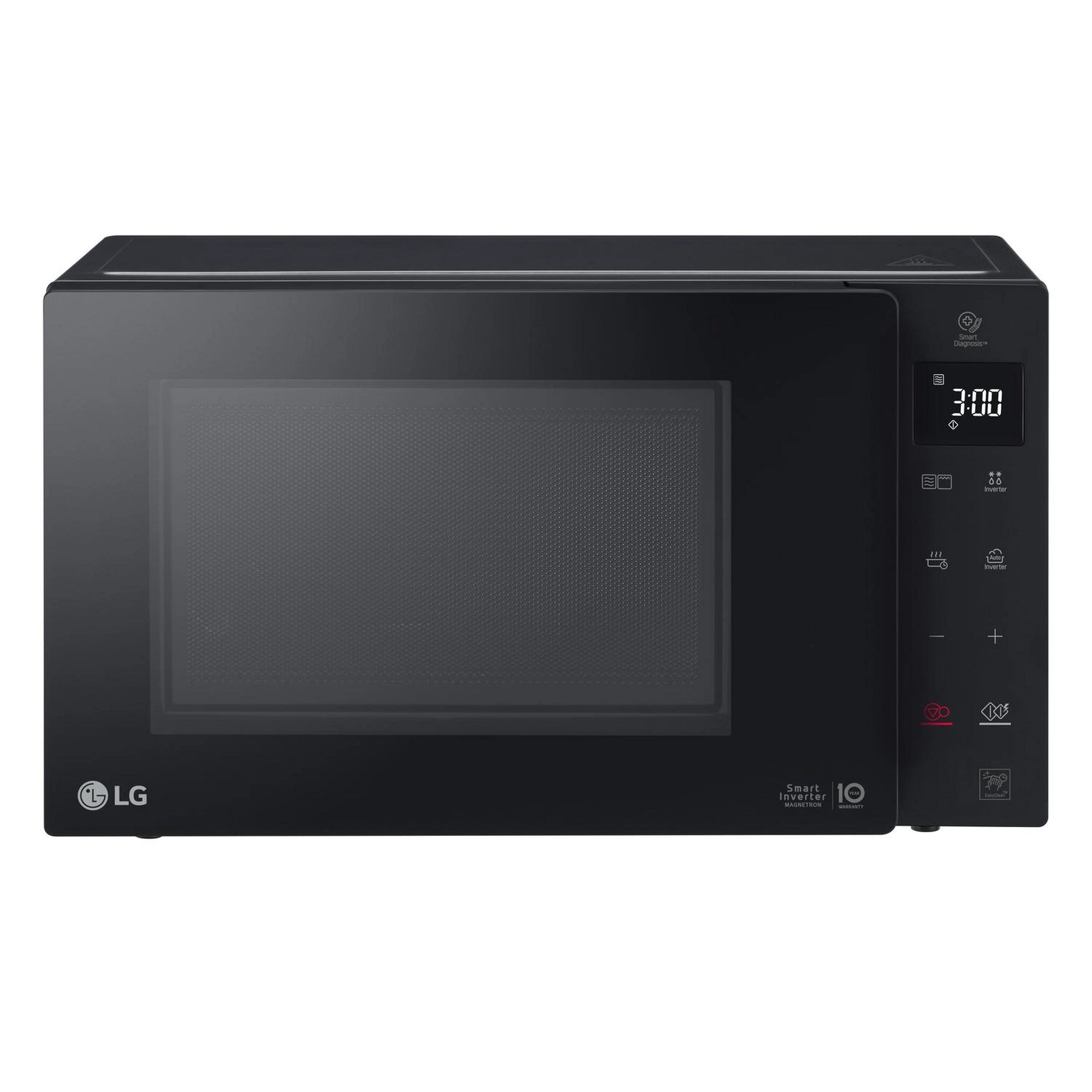 LG 23L 1000W NeoChef™ Microwave Oven with Grill in Black - MH6336GIB