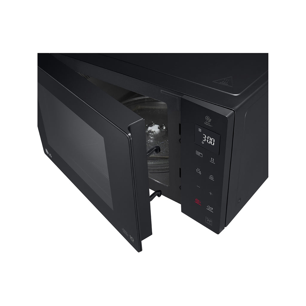 LG 23L 1000W NeoChef™ Microwave Oven with Grill in Black - MH6336GIB