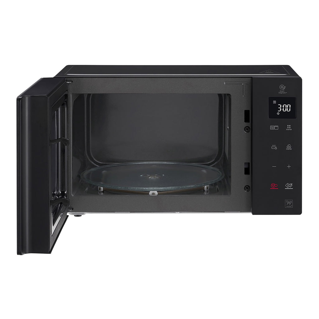 LG 23L 1000W NeoChef™ Microwave Oven with Grill in Black - MH6336GIB