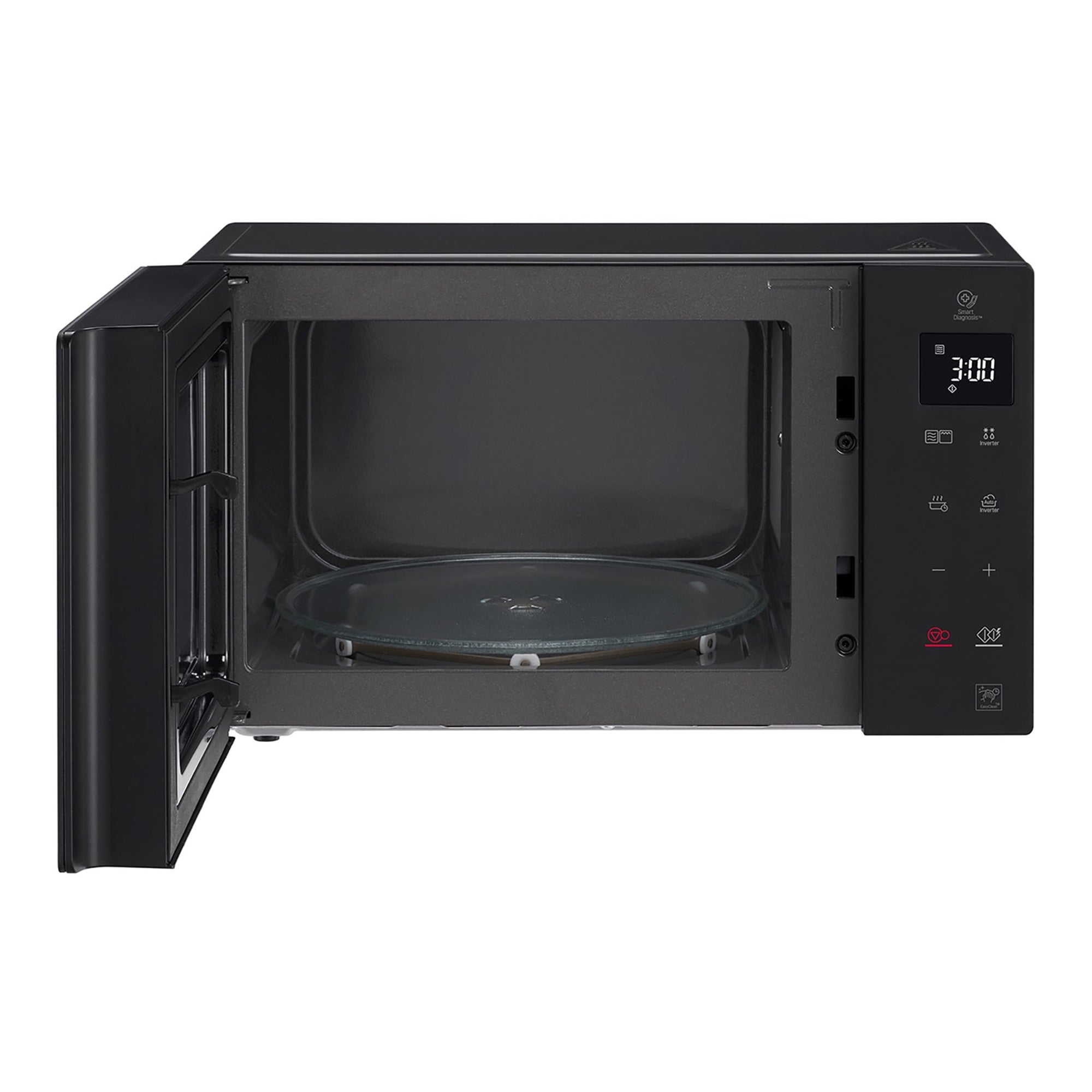 LG 23L 1000W NeoChef™ Microwave Oven with Grill in Black - MH6336GIB