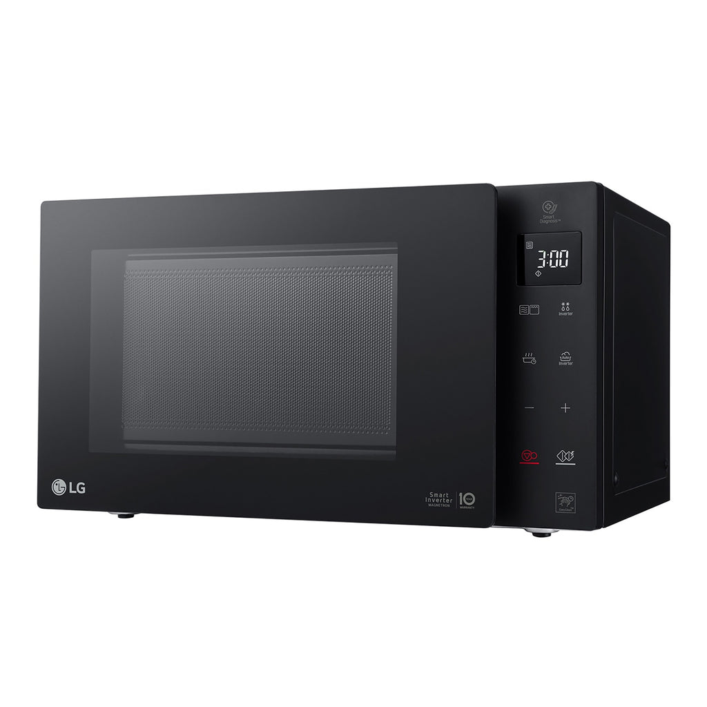 LG 23L 1000W NeoChef™ Microwave Oven with Grill in Black - MH6336GIB