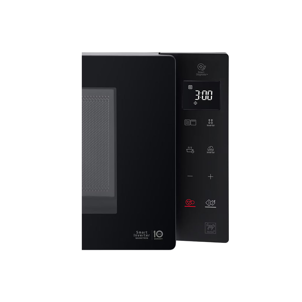 LG 23L 1000W NeoChef™ Microwave Oven with Grill in Black - MH6336GIB