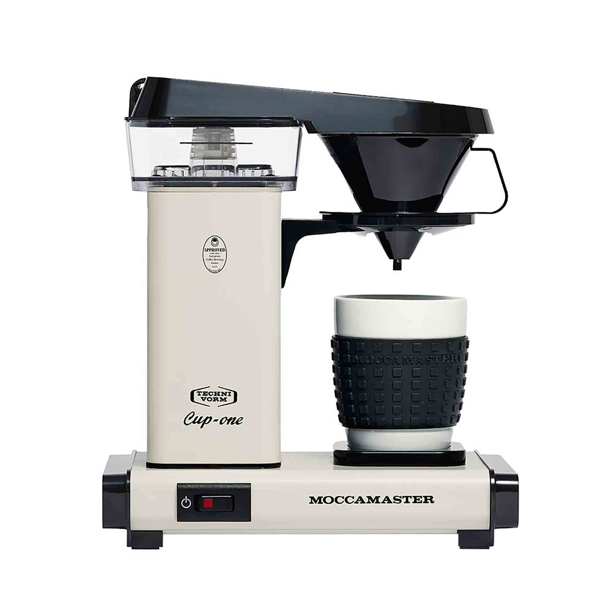 Moccamaster Cup-one Drip Filter Coffee Machine in Off-white - 69265