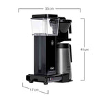 Moccamaster KBGT Drip Filter Coffee Machine in Black - 79413