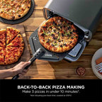Ninja Artisan Outdoor Pizza & Air Fry Oven with Cover – Grey - MO203UK