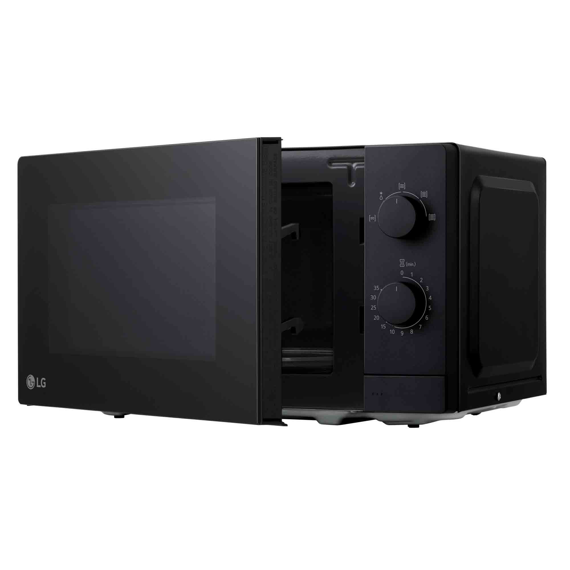 LG 20 Litre 700W Microwave Oven – Black - MS2082F