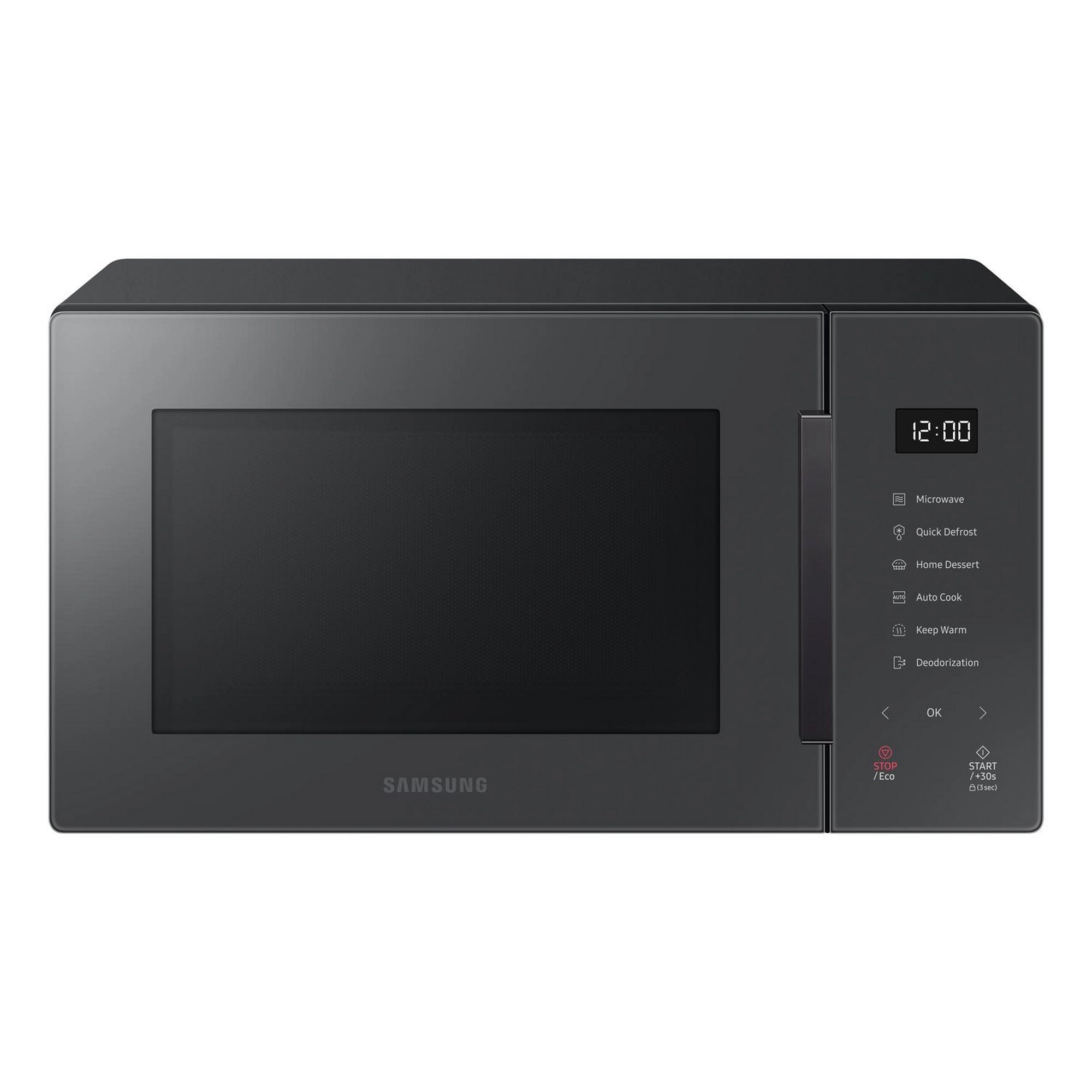 Samsung 23L 800W Microwave in Charcoal - MS23T5018AC/EU