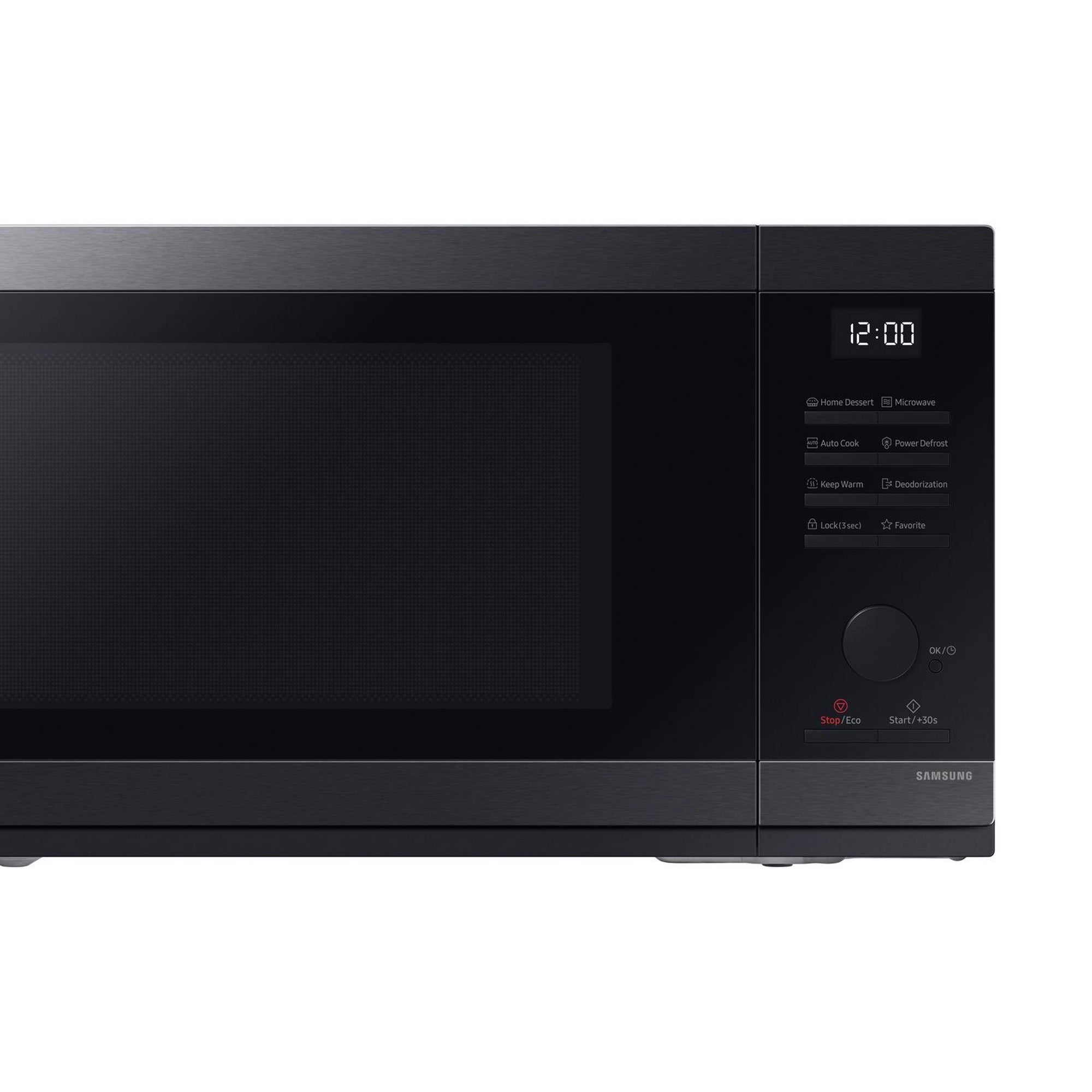 Samsung 32L 1000W Triple Distribution Solo Microwave - Black (MS32DG4504GGE3)