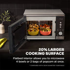 Ninja CRISPi Microwave, Air Fryer and Oven with FusionCrisp Technology - Silver - MW101UK
