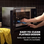 Ninja CRISPi Microwave, Air Fryer and Oven with FusionCrisp Technology - Silver - MW101UK