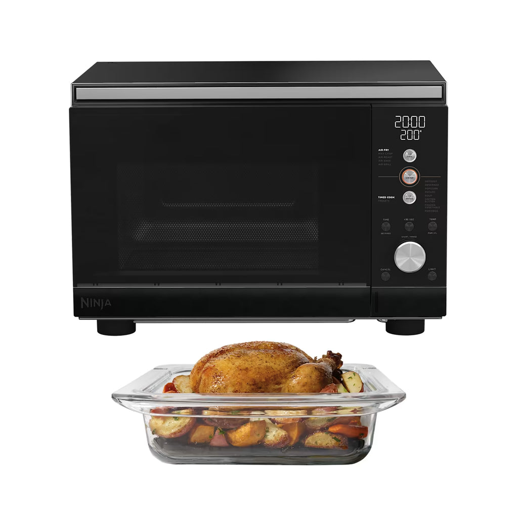 Ninja CRISPi Microwave, Air Fryer and Oven with FusionCrisp Technology - Black - MW101UKBK1