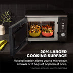 Ninja CRISPi Microwave, Air Fryer and Oven with FusionCrisp Technology - Black - MW101UKBK1