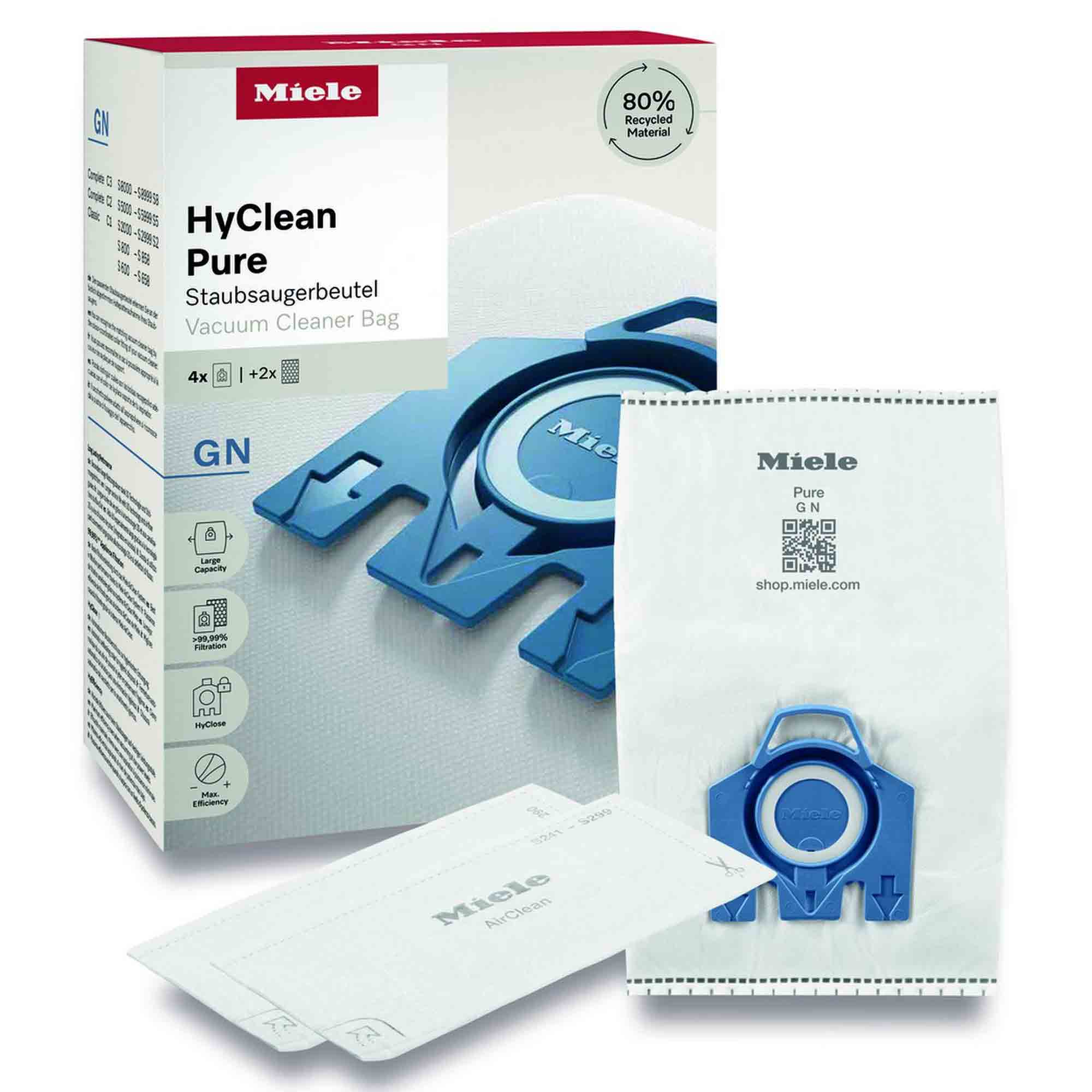 Miele GN HYCLEAN DUST BAGS for Miele