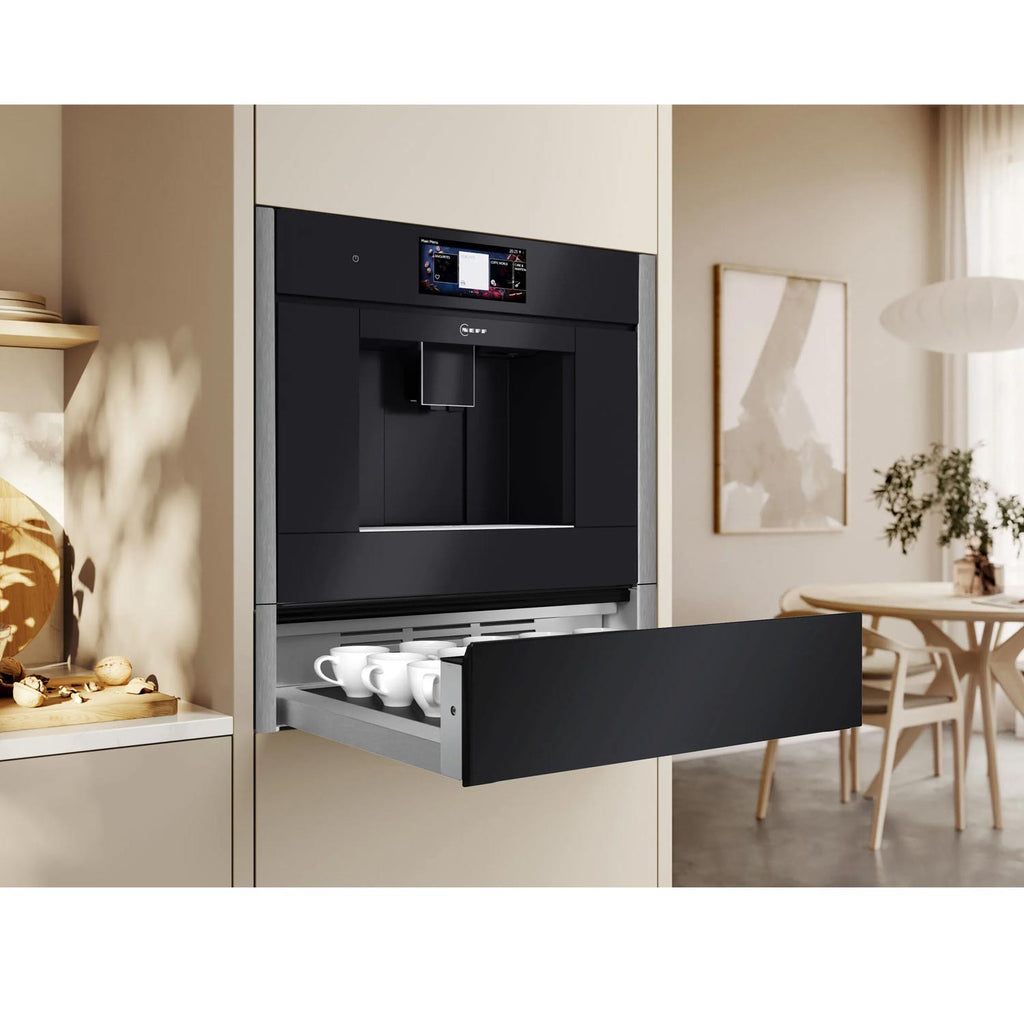 Neff N24HA11G1B 14cm Warming Drawer, 30° C to 80° C Thermostat, Graphite