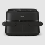 Philips 1000 Series FlexDrawer Dual Basket Air Fryer – Black - NA150_09