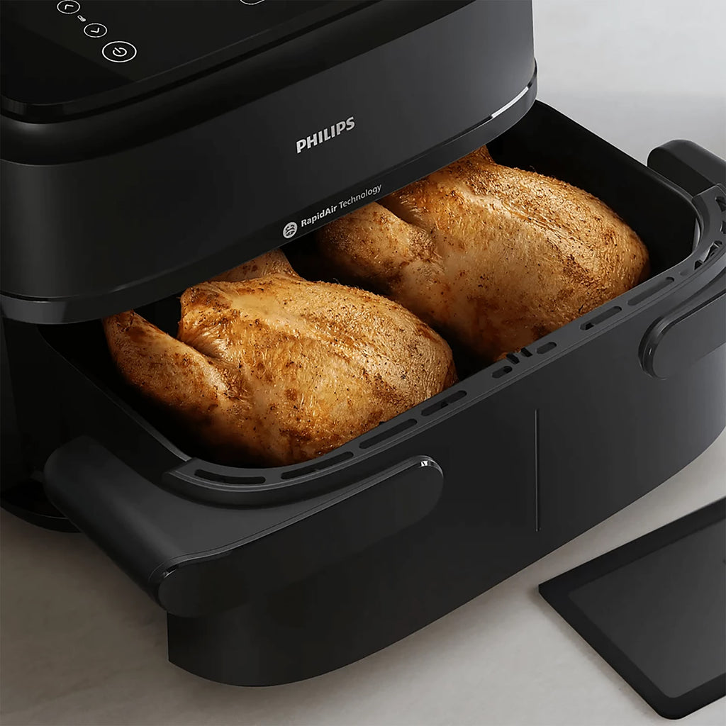 Philips 1000 Series FlexDrawer Dual Basket Air Fryer – Black - NA150_09