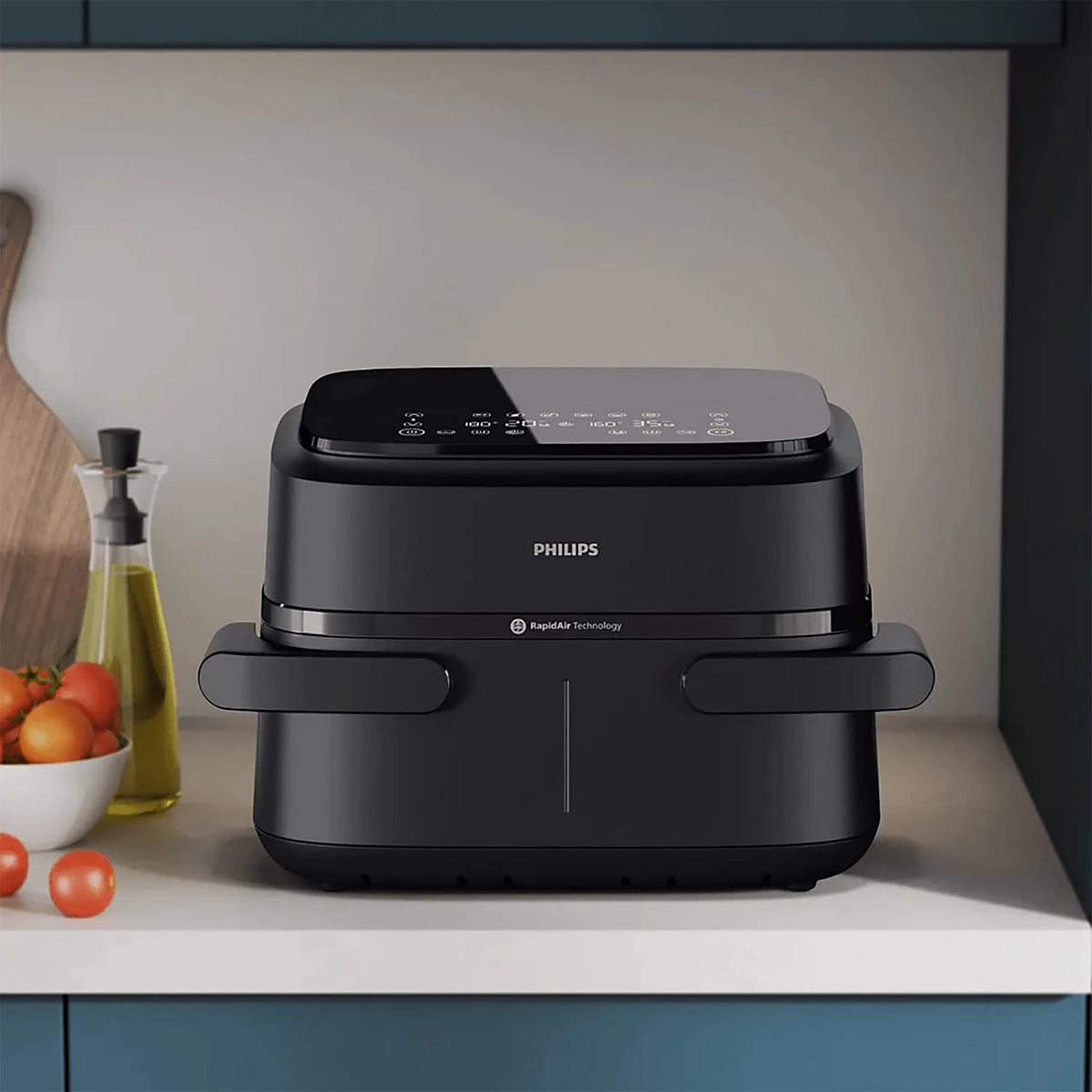 Philips 1000 Series FlexDrawer Dual Basket Air Fryer – Black - NA150_09