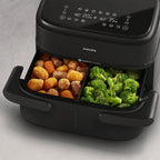 Philips 1000 Series FlexDrawer Dual Basket Air Fryer – Black - NA150_09