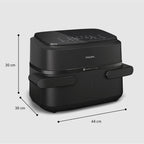 Philips 1000 Series FlexDrawer Dual Basket Air Fryer – Black - NA150_09