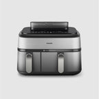 Philips 5000 Series Dual Basket Air Fryer with Steam – Silver - NA555_09