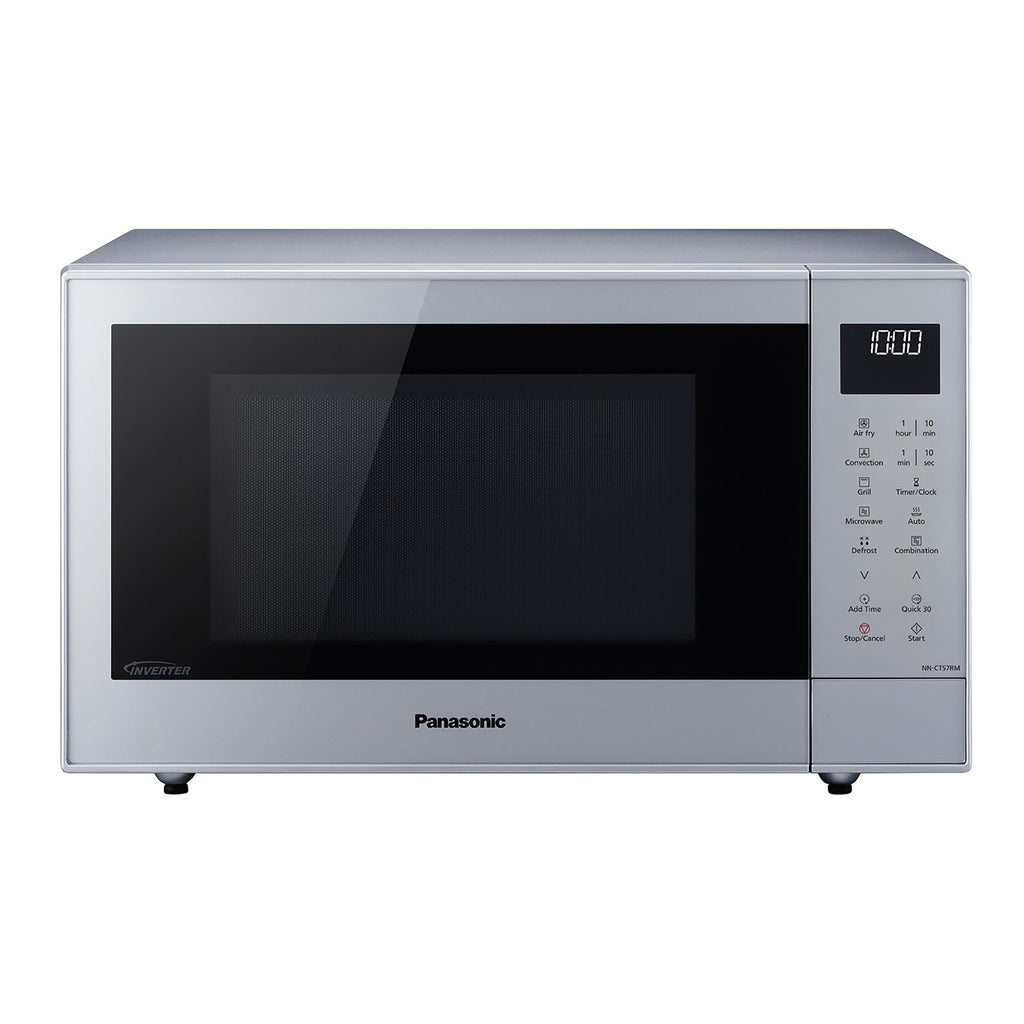 Panasonic 27L 1000W 4-in-1 Combi Inverter Microwave Oven in Silver - NN-CT57RMBPQ