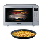 Panasonic 27L 1000W 4-in-1 Combi Inverter Microwave Oven in Silver - NN-CT57RMBPQ