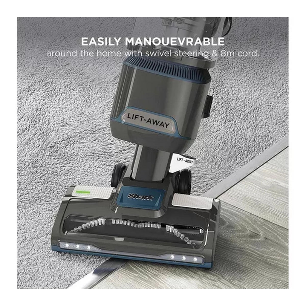 Shark Classic Upright Vacuum Cleaner - Grey and Dark Blue - NV603UK